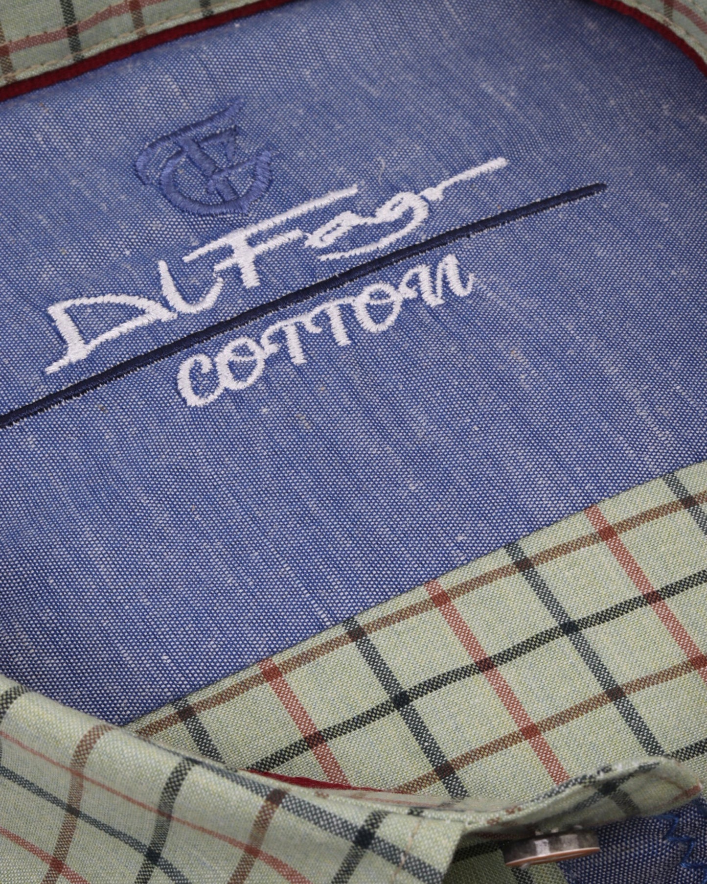 MintGreen Long Sleeve Shirt Pure Cotton - BigSize