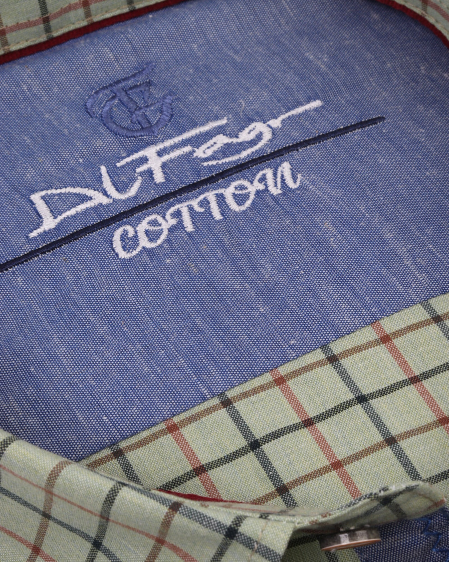 MintGreen Long Sleeve Shirt Pure Cotton - BigSize