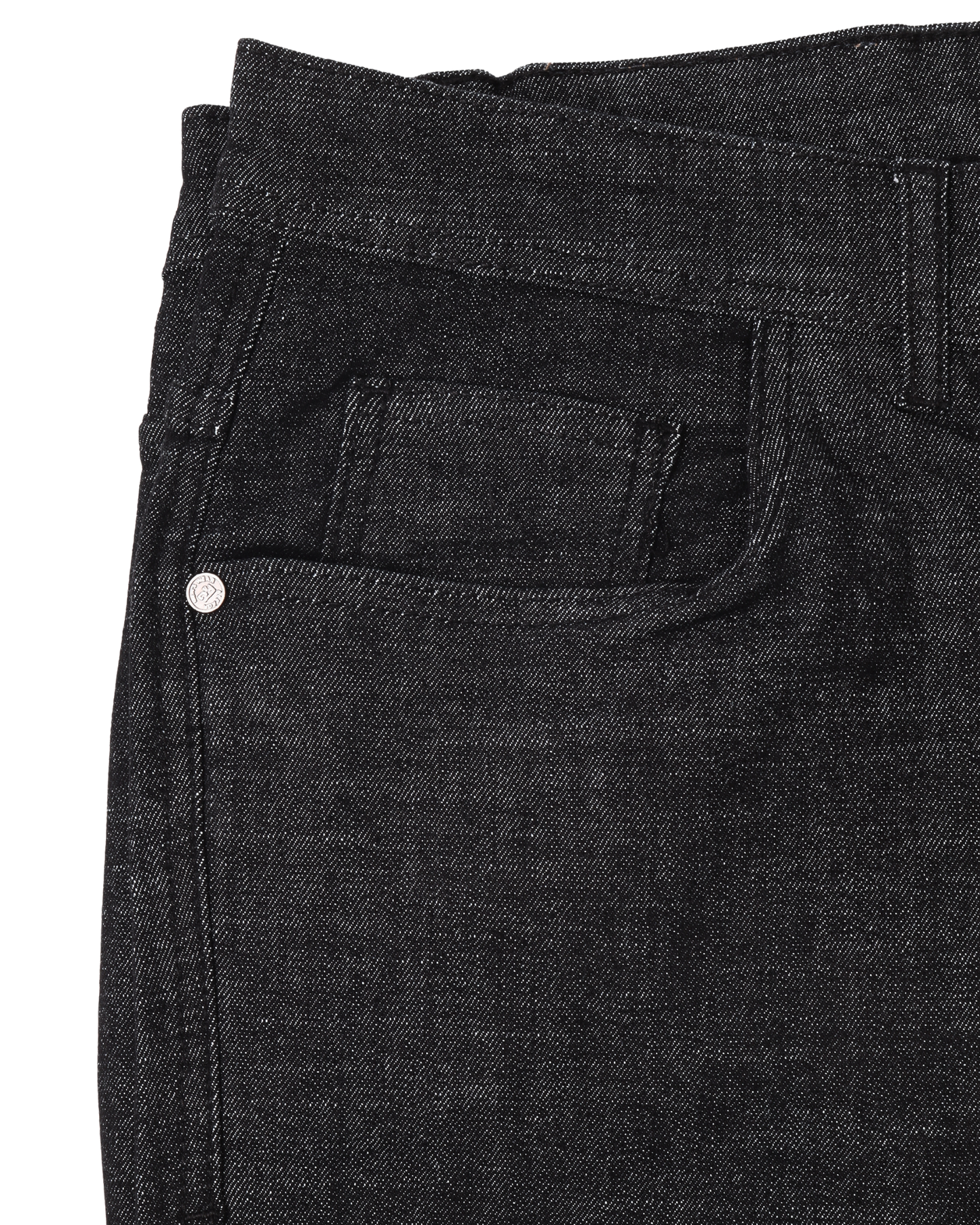 Black Big Size Jeans Pants