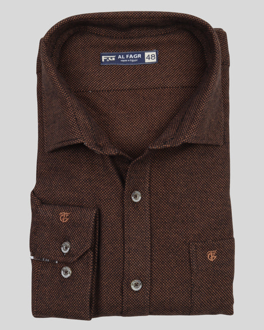 قميص صوف مقاس خاص