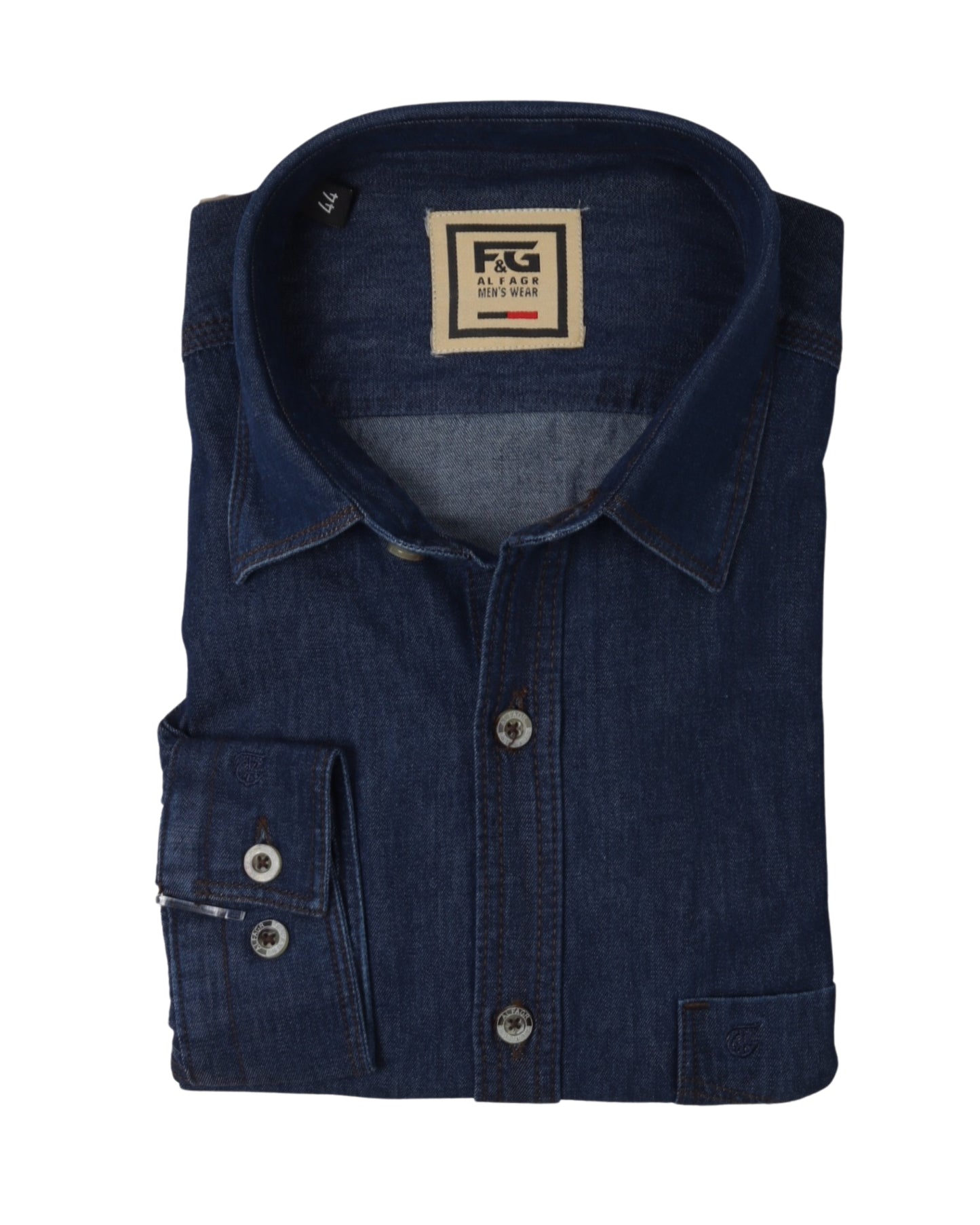 Nightfall Blue Washed Denim Shirt