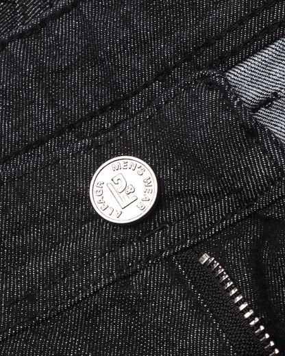 Black Big Size Jeans Pants