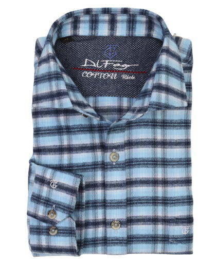 Baby Blue Wool Shirt