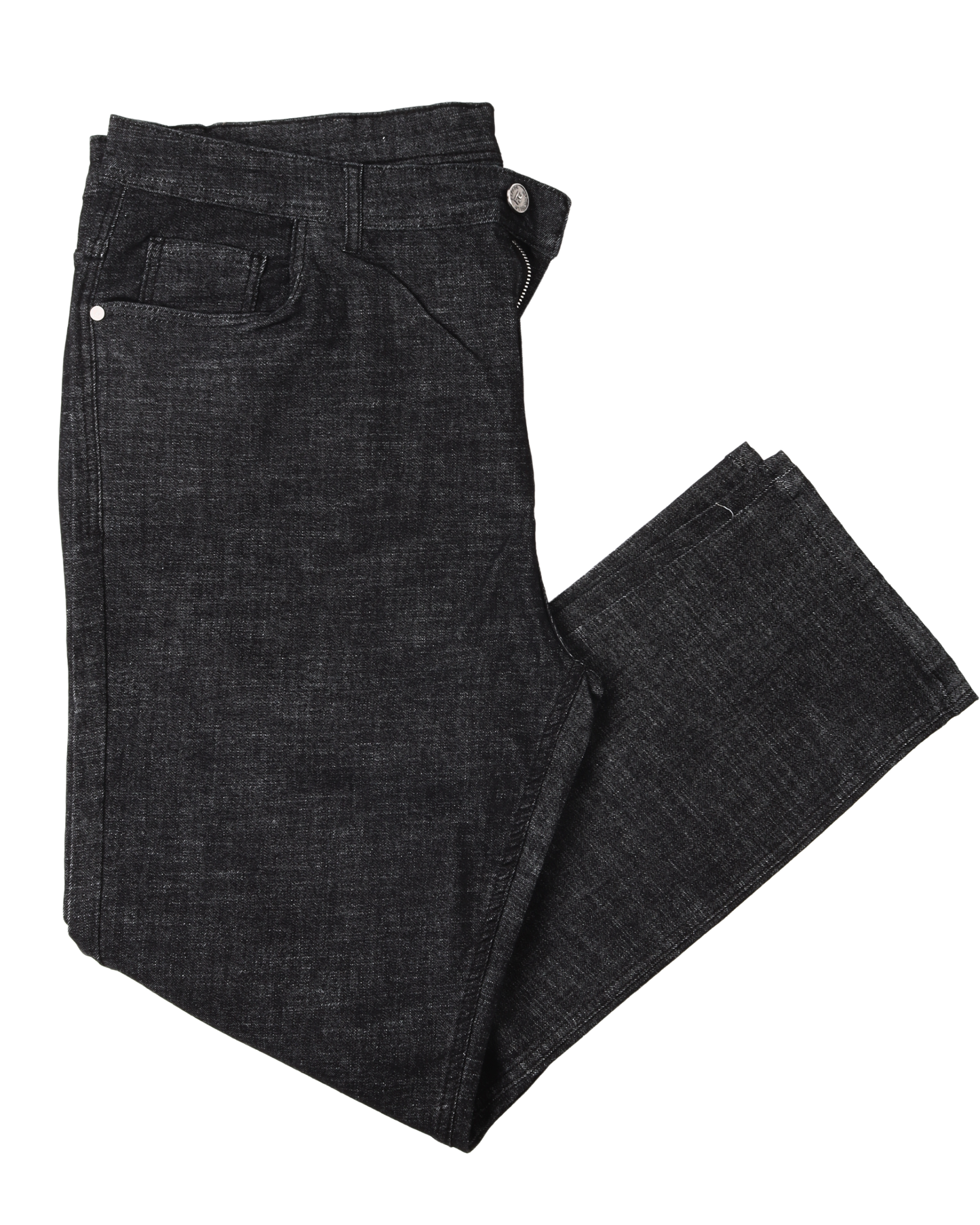 Black Big Size Jeans Pants