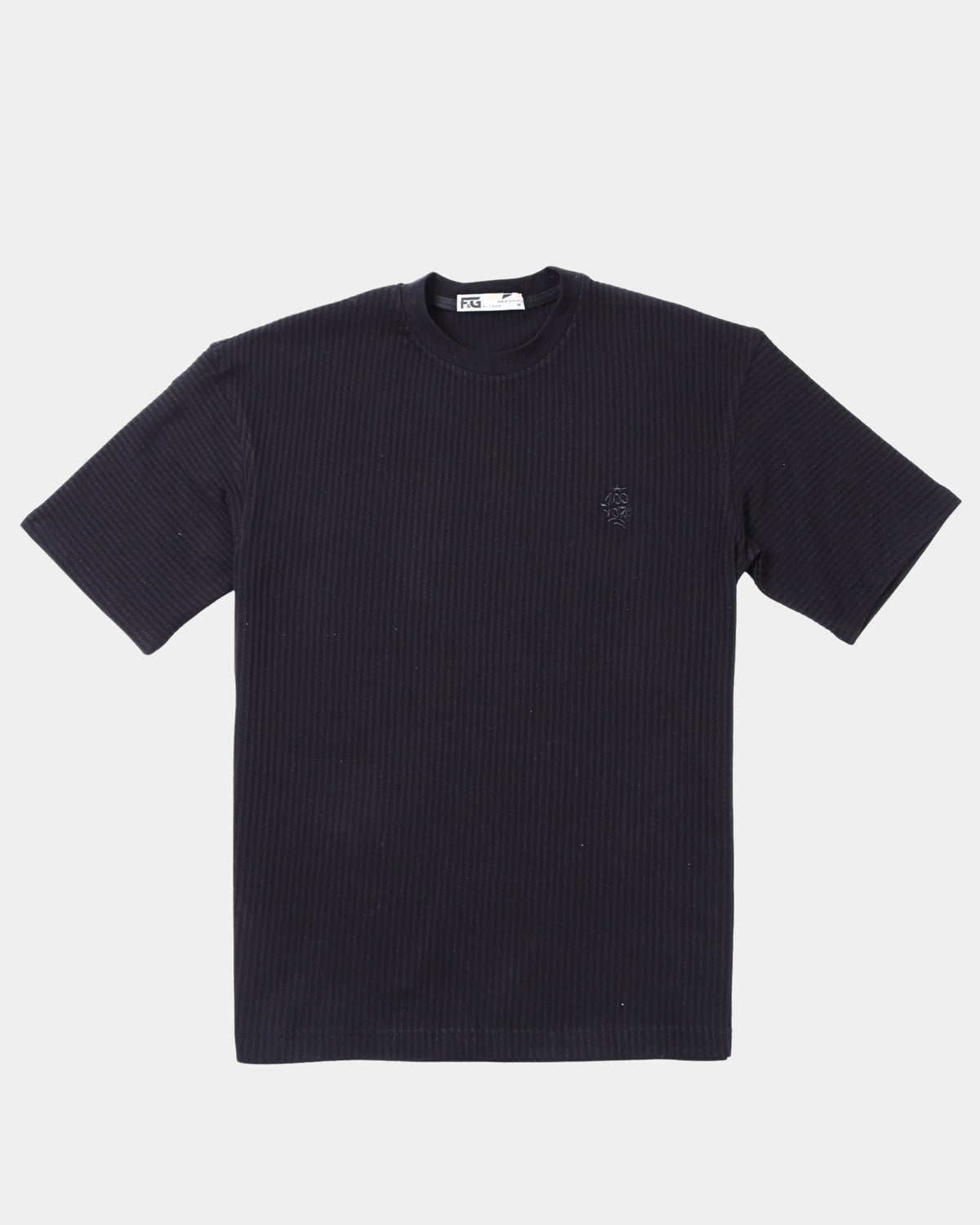 Round Ribbed T-Shirt