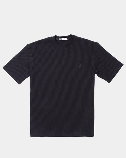 Round Ribbed T-Shirt