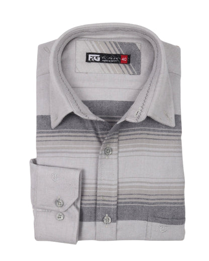 Grey Wool Shirt