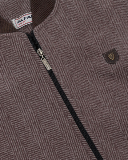 Brown Wool Felt Jacket (جوخ)