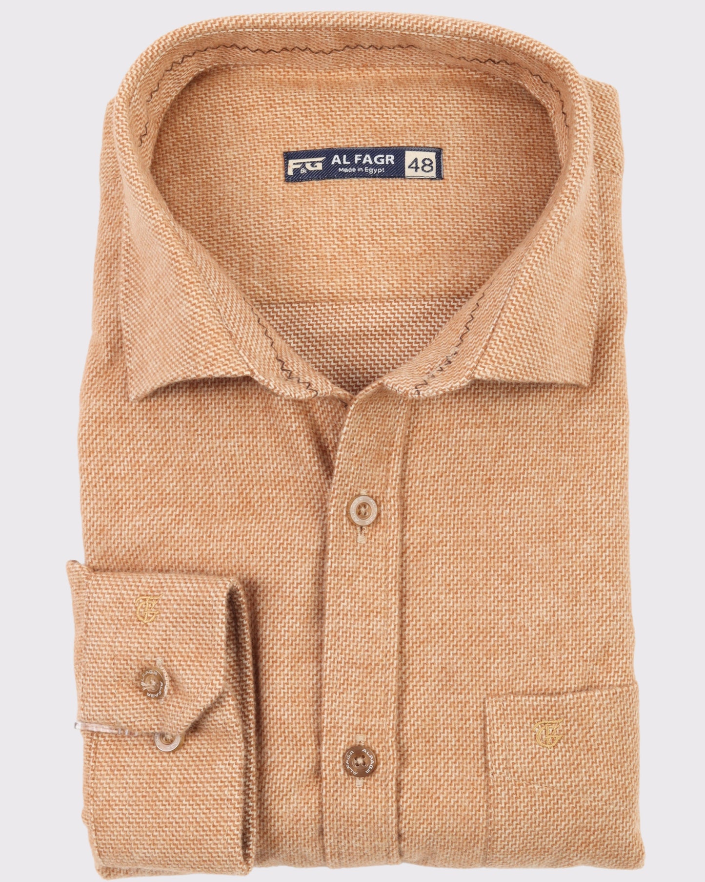 قميص صوف مقاس خاص