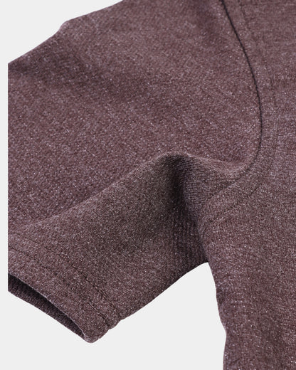 Premium beige Zipper Polo Shirt