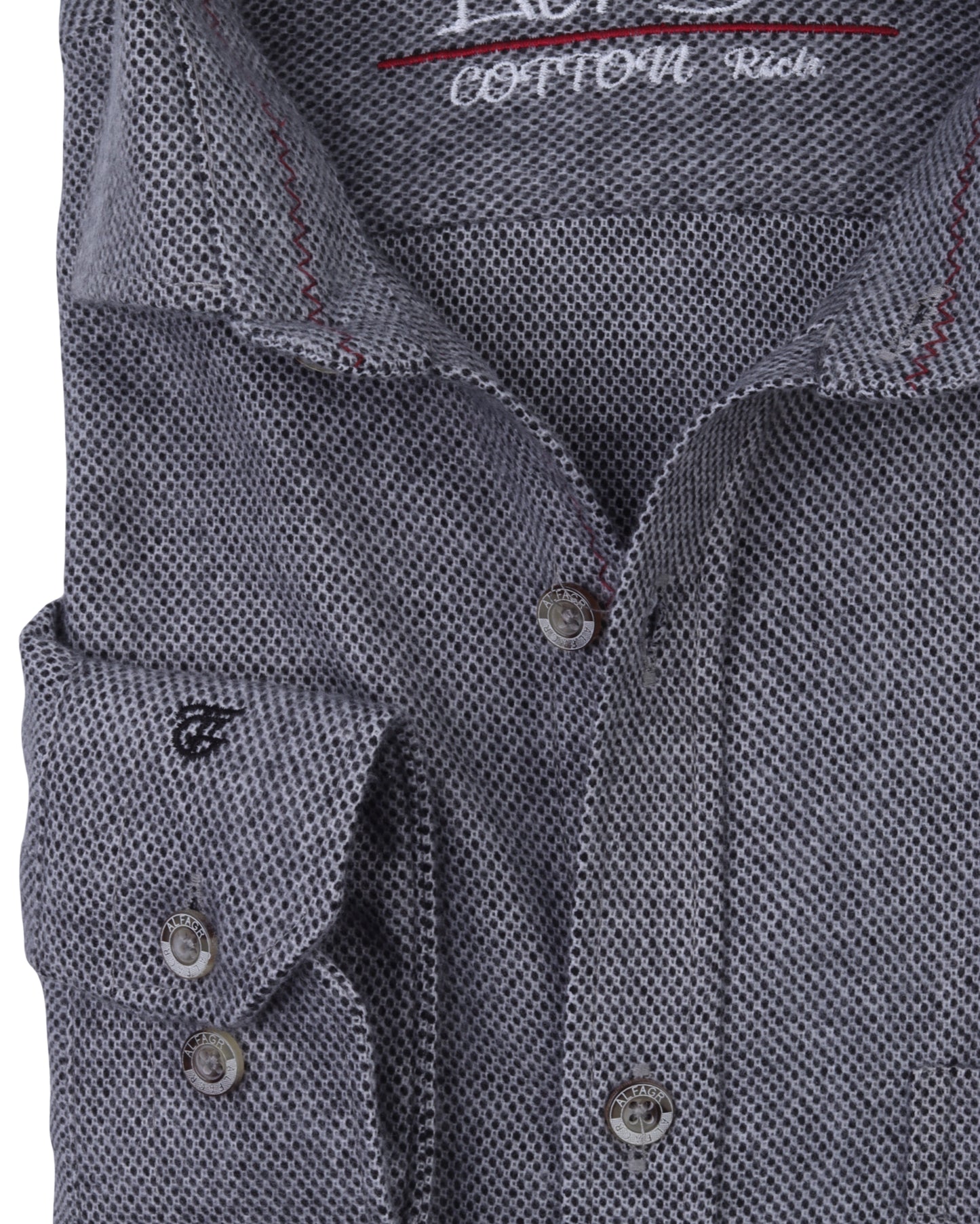 Grey Wool Shirt