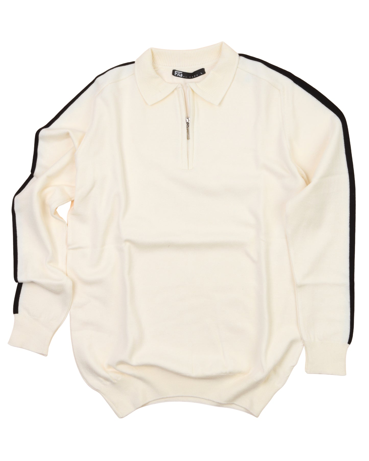 Creamy Polo Neck Trico