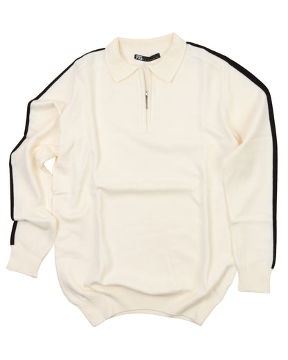 Creamy Polo Neck Trico