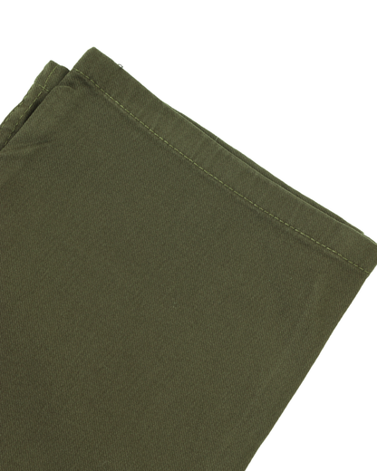 Dark Green Gabrdine Pants