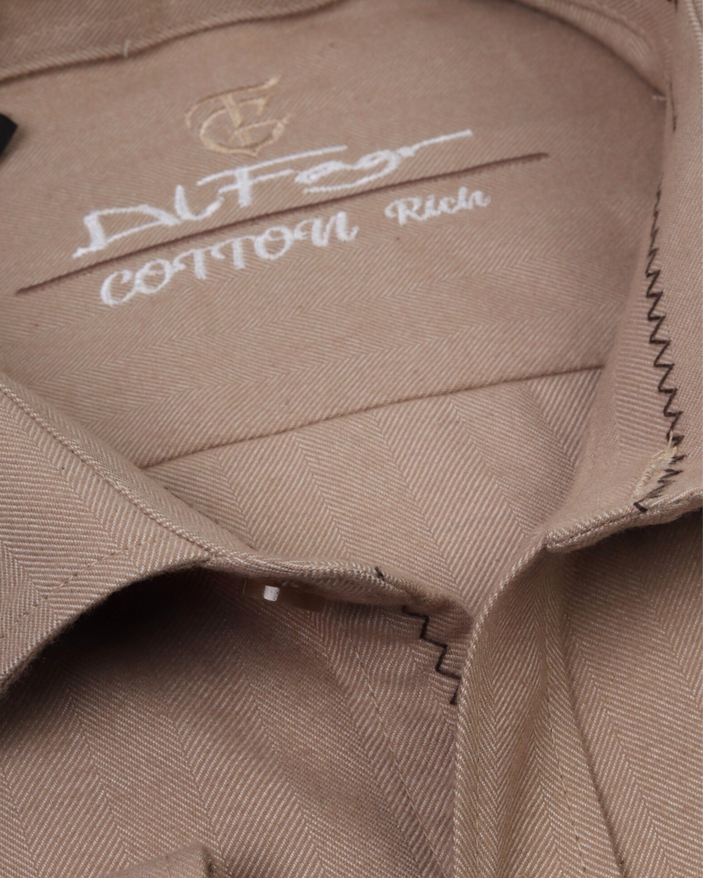 Creamy Wool Shirt - Big Size