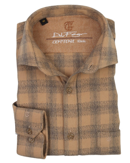 White Bronze Wool Shirt