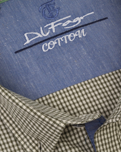 MintGreen Long Sleeve Shirt Pure Cotton - BigSize