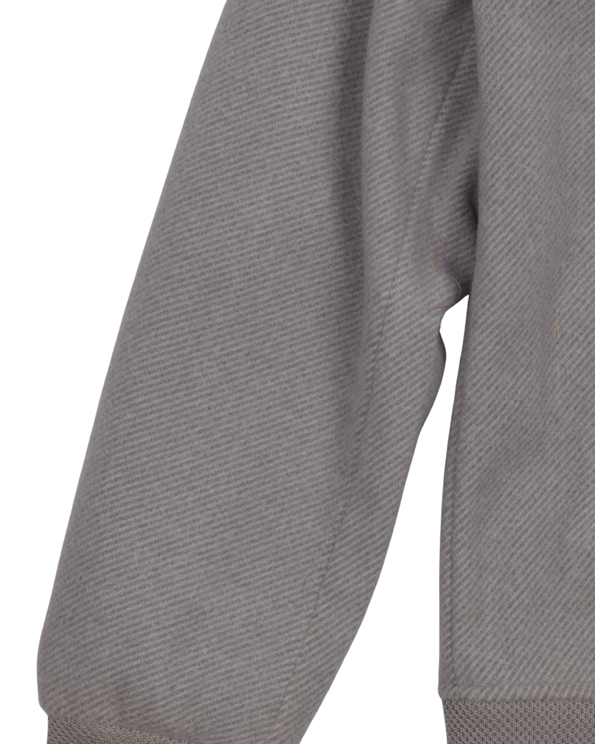 White Grey Wool Felt Jacket (جوخ)