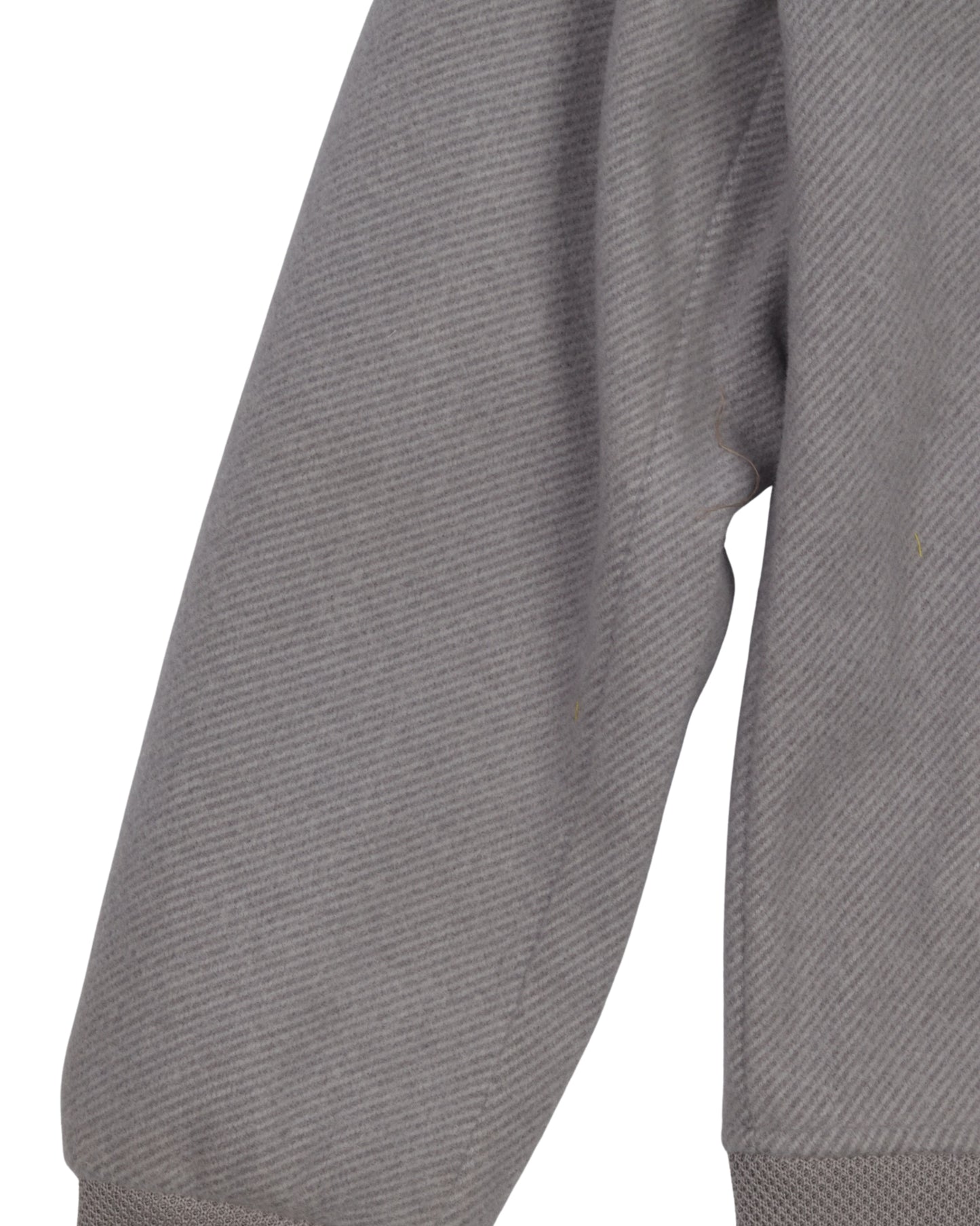 White Grey Wool Felt Jacket (جوخ)