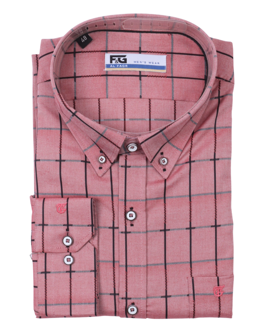 قميص كم مقاس كبير قطن