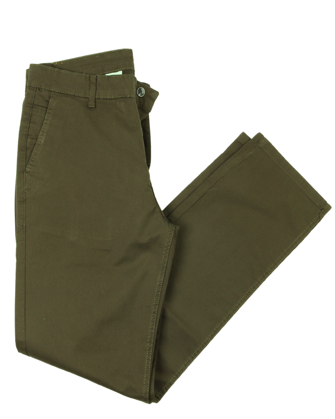 Dark Green Gabrdine Pants