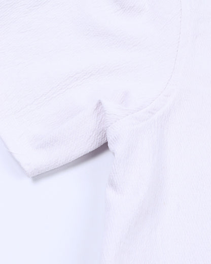 Premium beige Zipper Polo Shirt