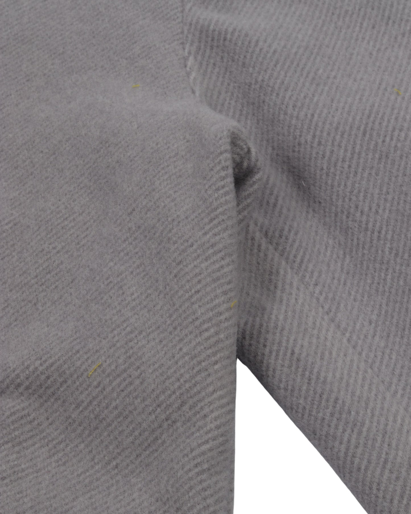 White Grey Wool Felt Jacket (جوخ)