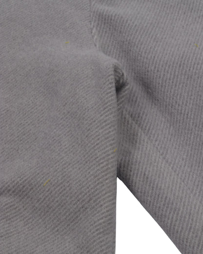 White Grey Wool Felt Jacket (جوخ)