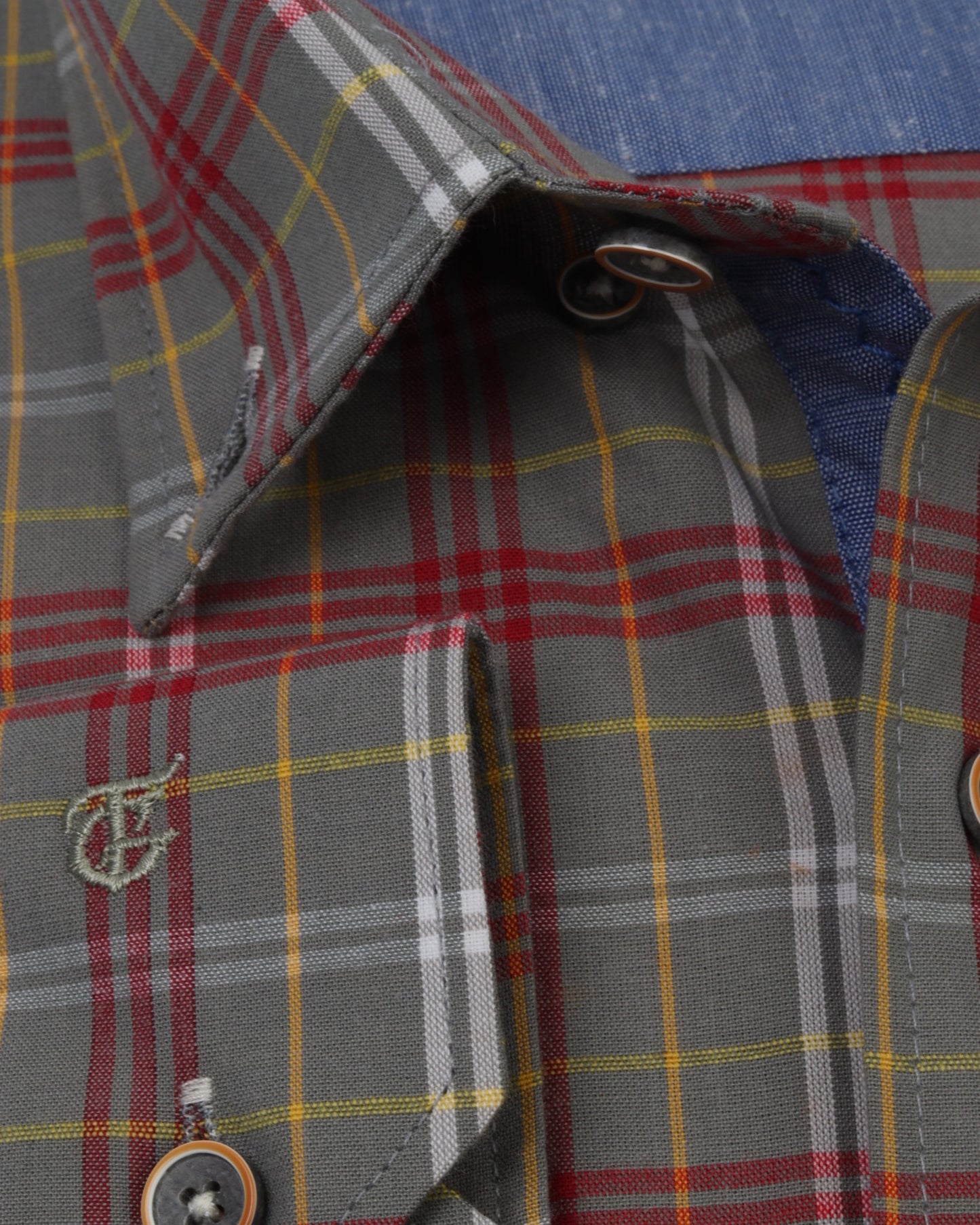 Maroon Long Sleeve Shirt Pure Cotton - BigSize