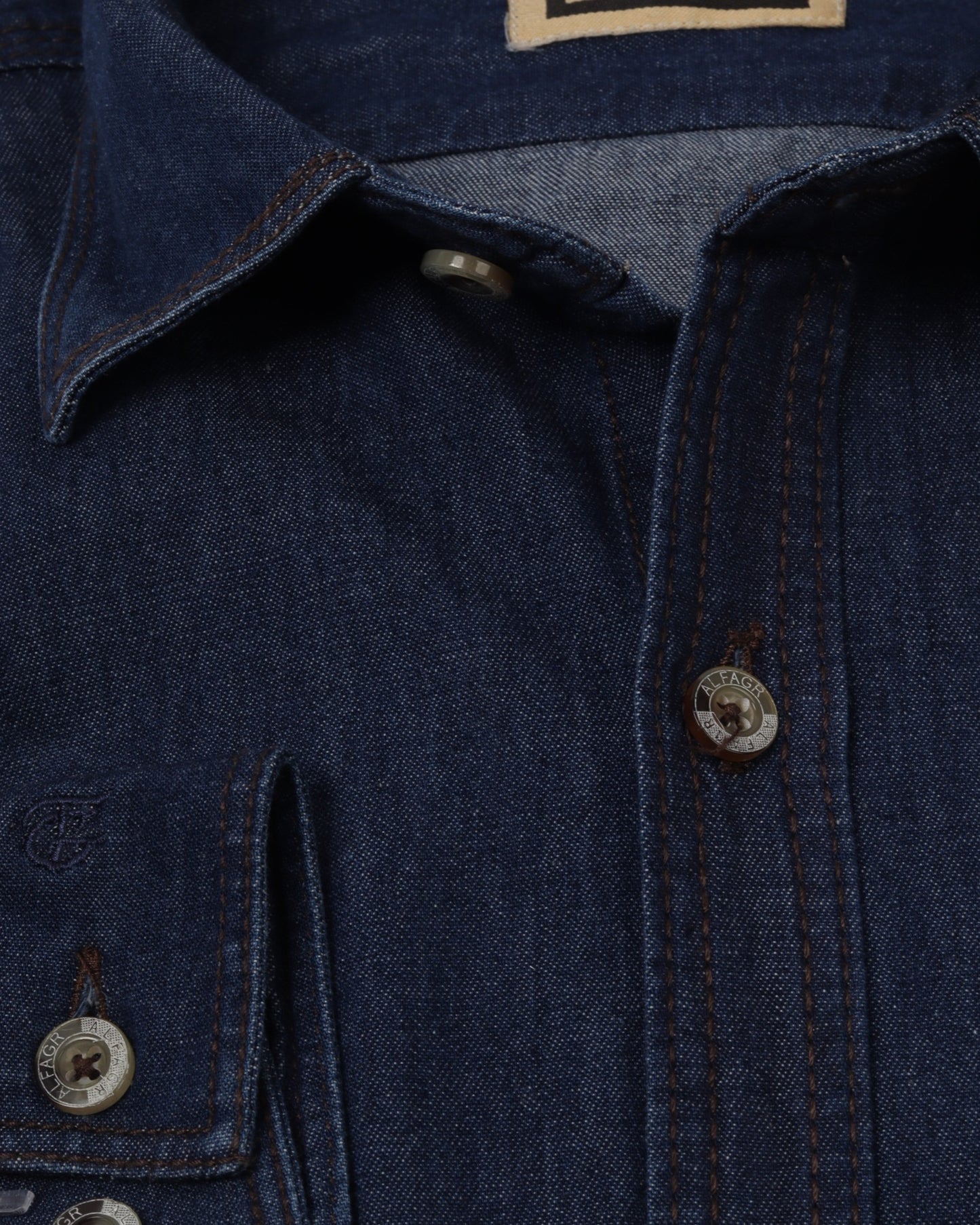 Nightfall Blue Washed Denim Shirt
