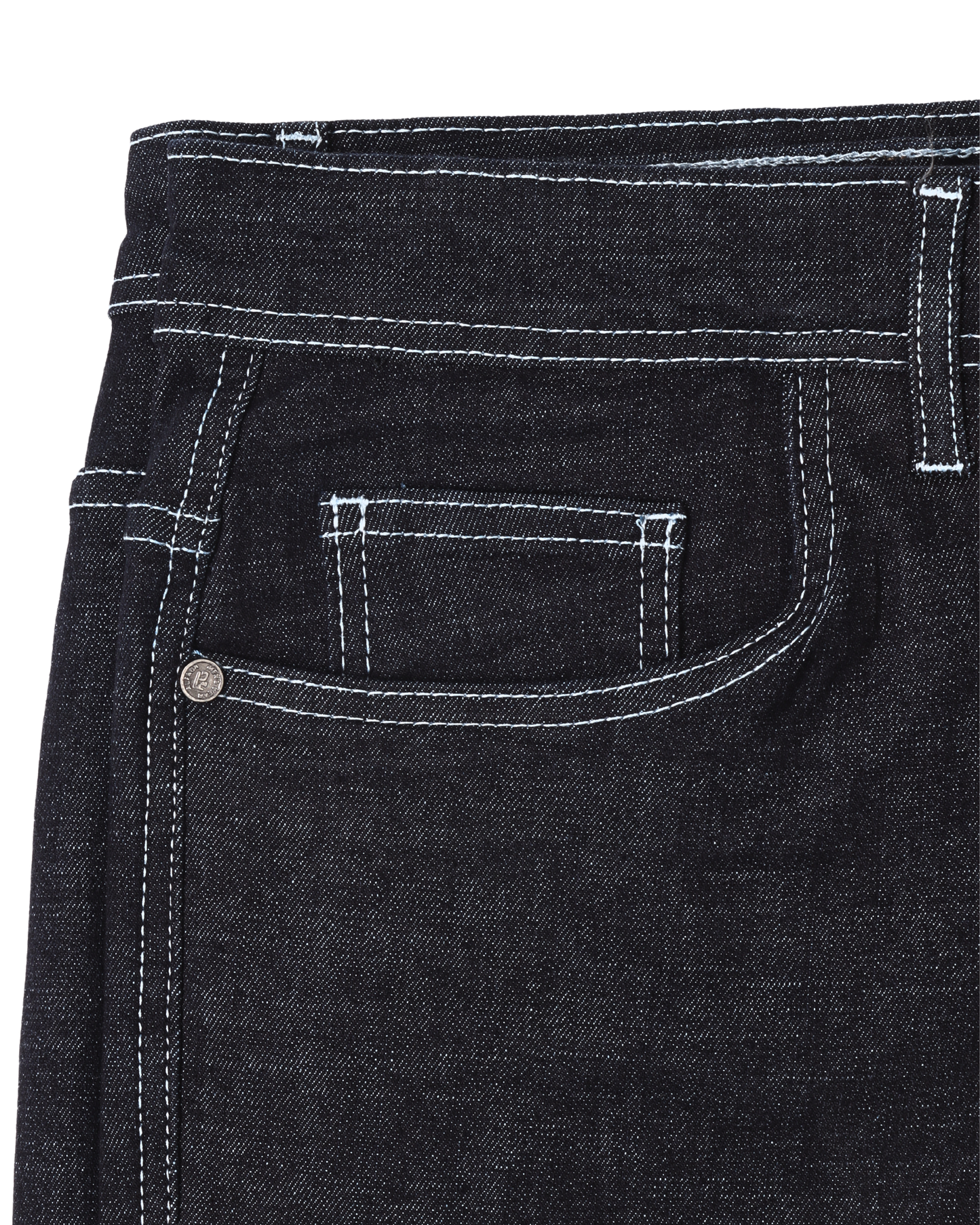 Navy Big Size Jeans Pants