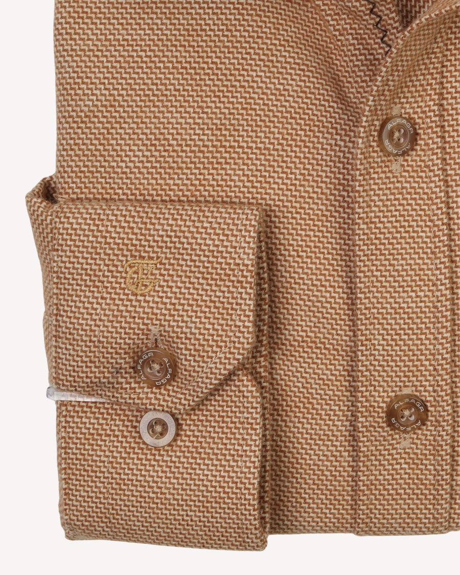 قميص صوف برونزي
