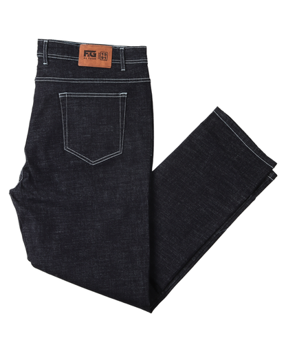 Navy Big Size Jeans Pants