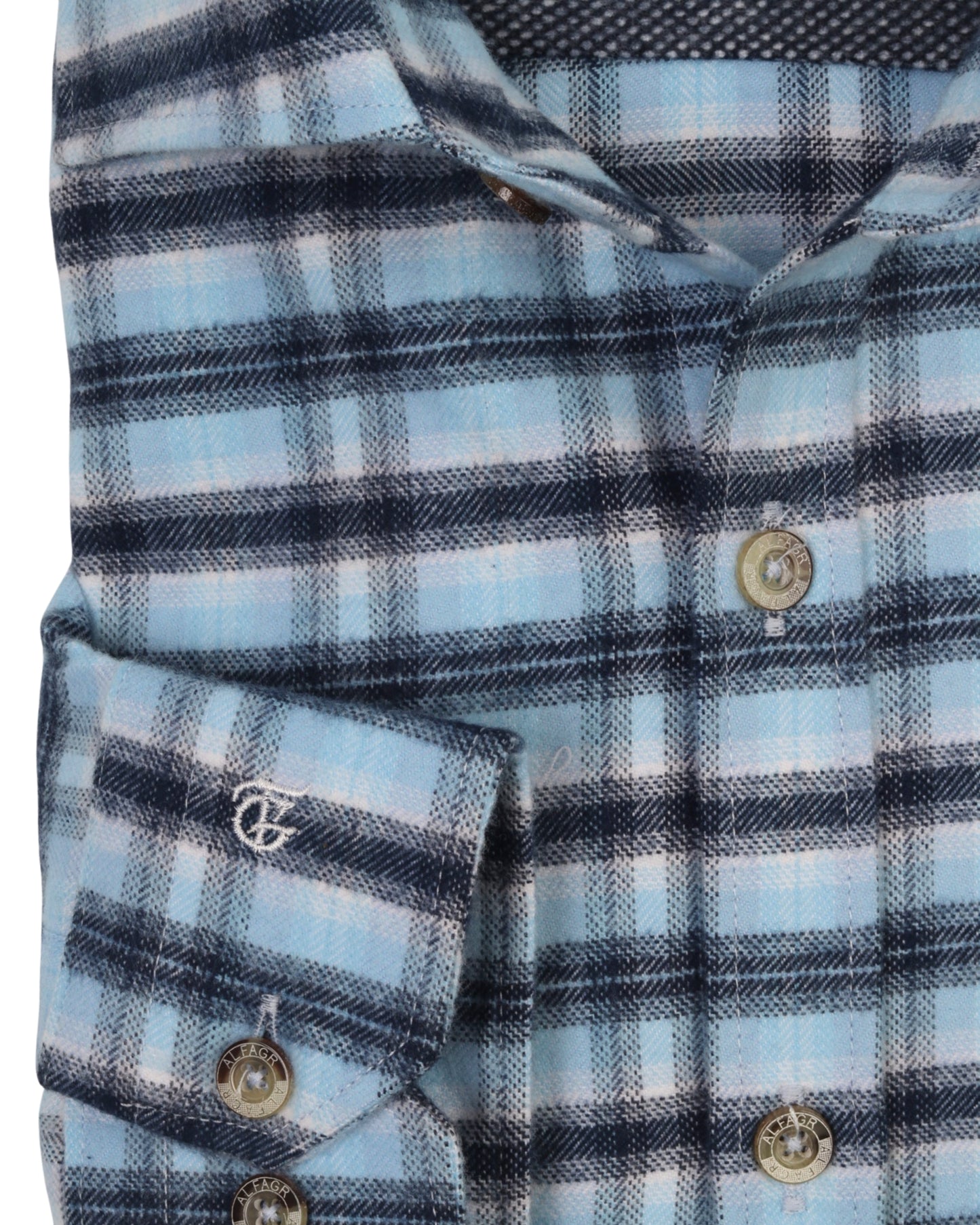 Baby Blue Wool Shirt