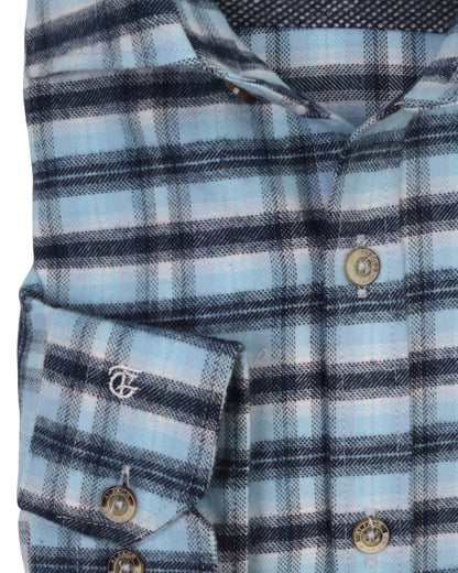 Baby Blue Wool Shirt