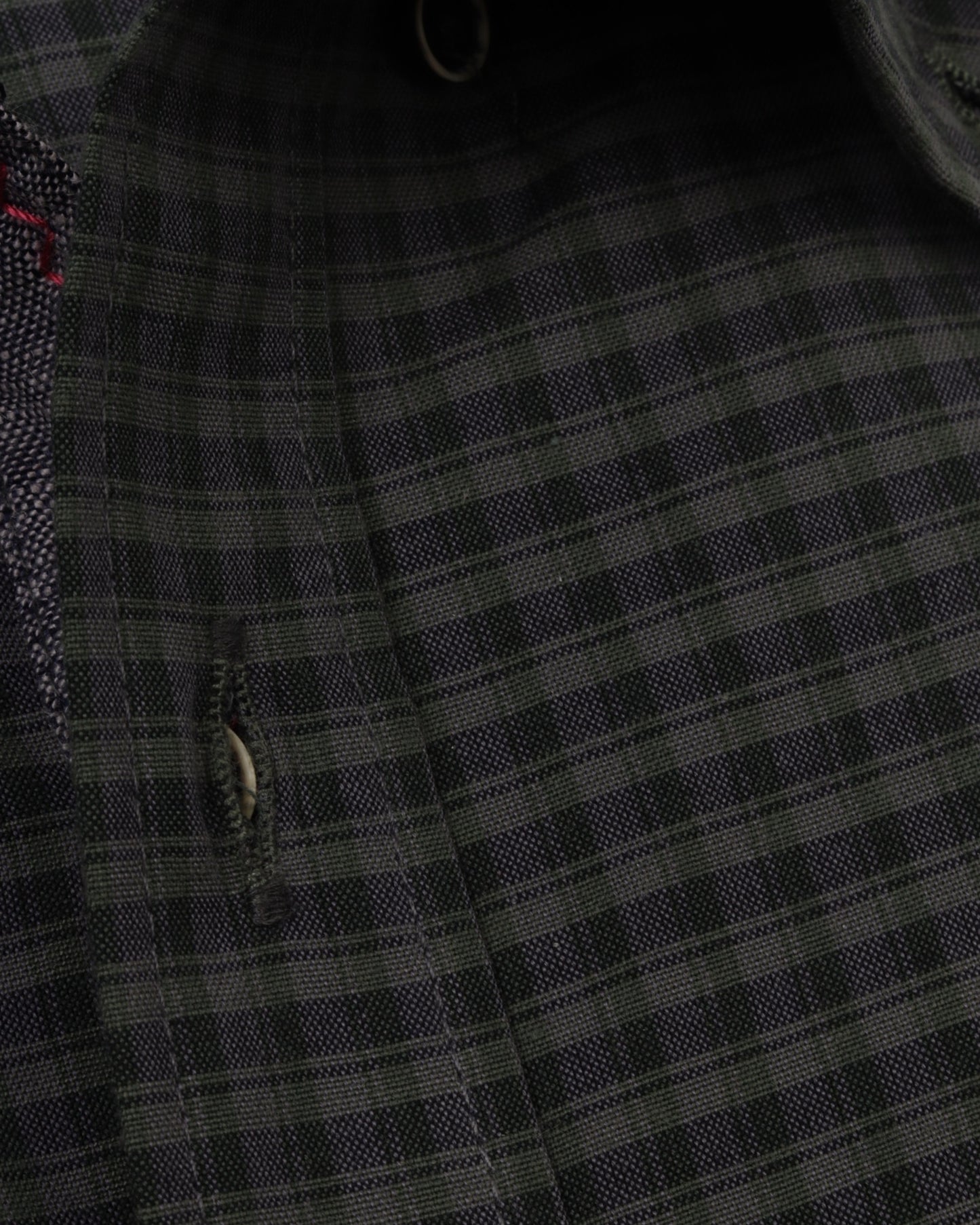 Dark Green Long Sleeve Shirt Pure Cotton - BigSize