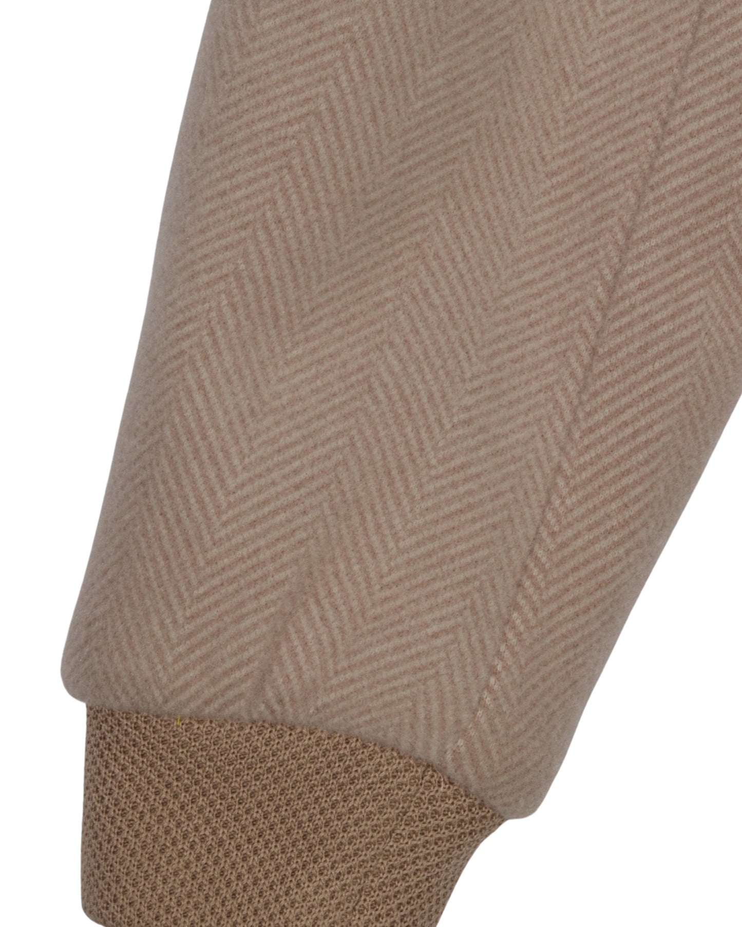 Beige Wool Felt Jacket (جوخ)