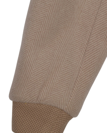 Beige Wool Felt Jacket (جوخ)