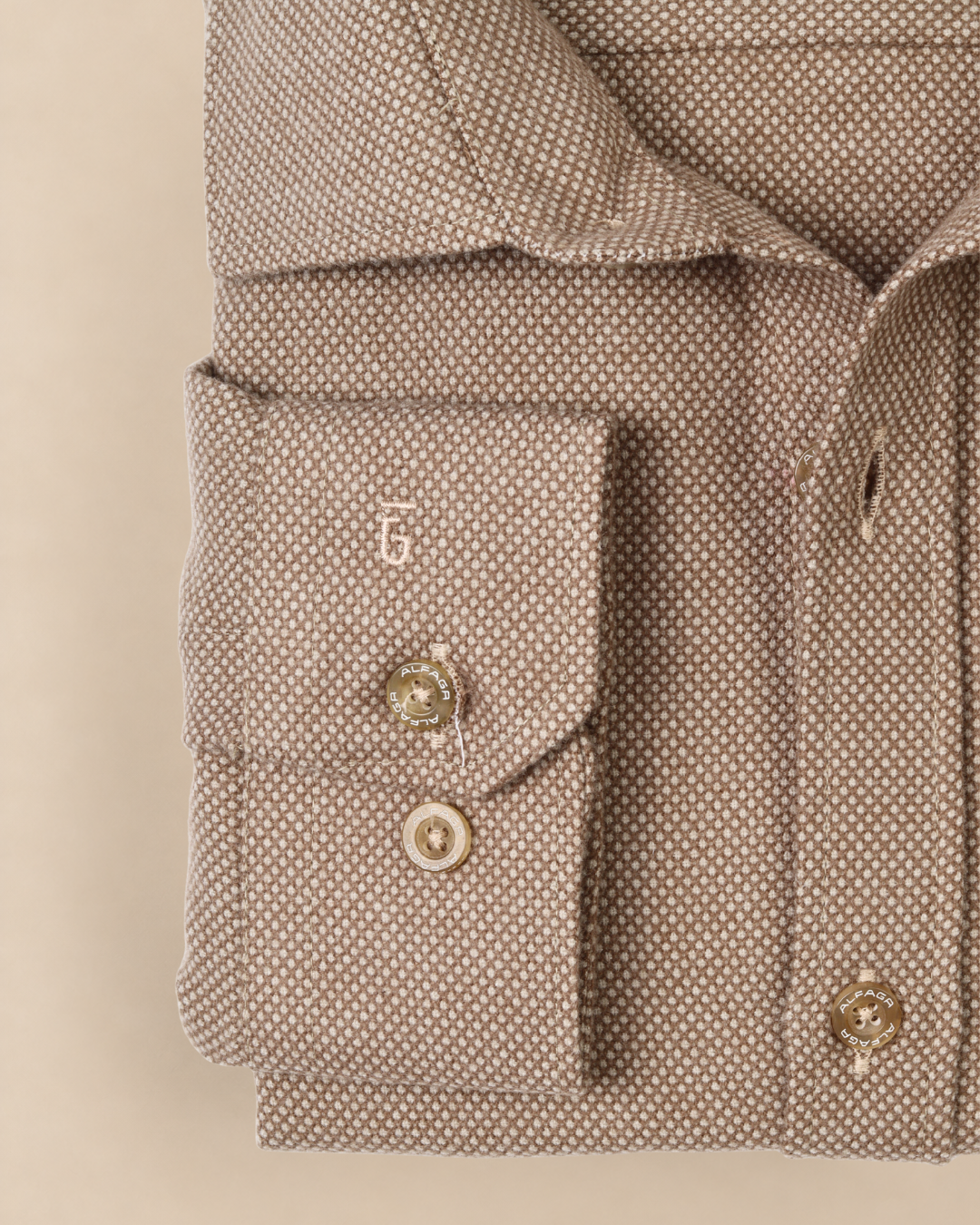 wool shirt cotton - BigSize