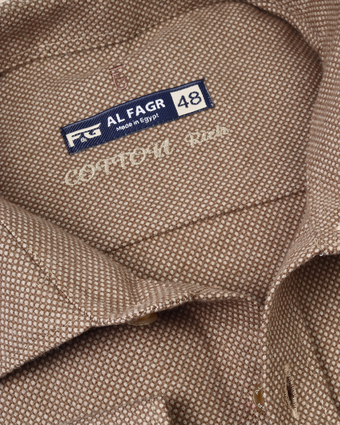 wool shirt cotton - BigSize