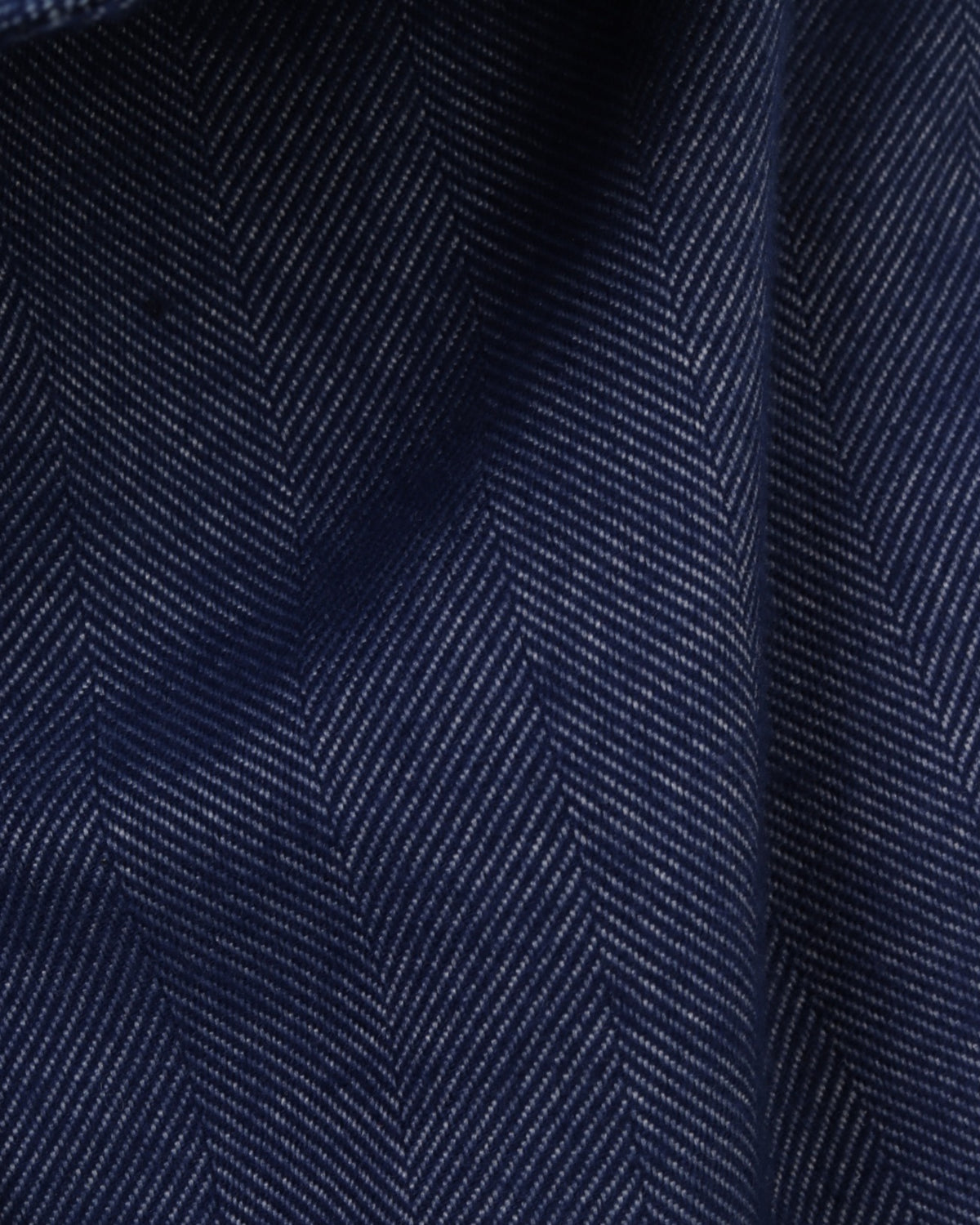 Dark Navy Wool Shirt - Big Size
