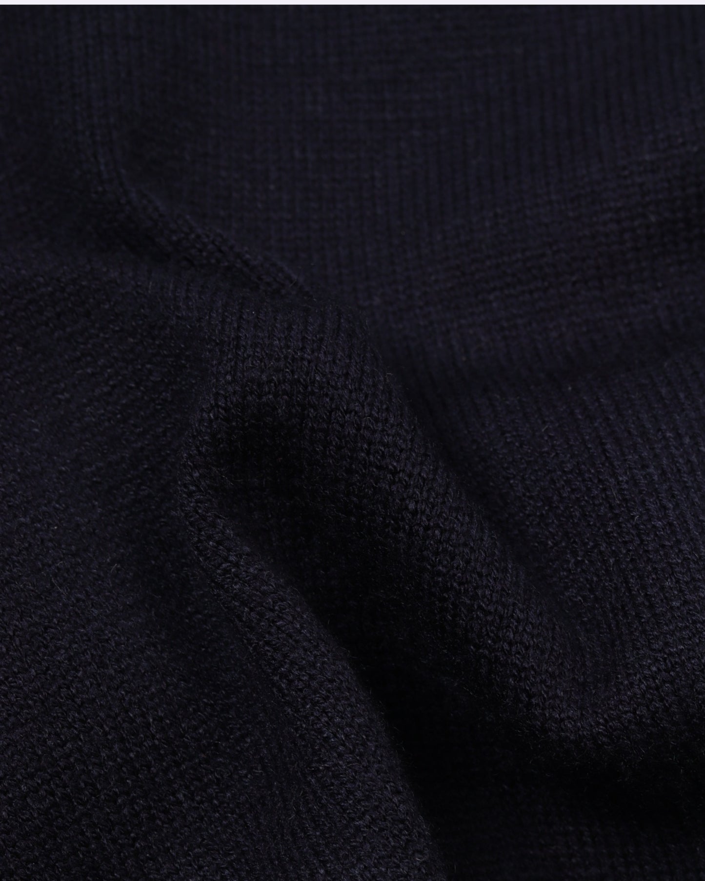 Navy Trico Pullover Half Zipper