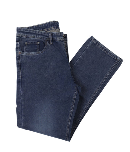 Mid Blue Classic Straight Jeans