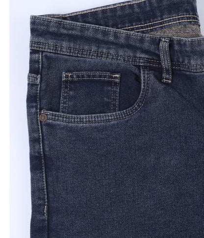 Mid Blue Classic Straight Jeans