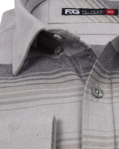 Grey Wool Shirt