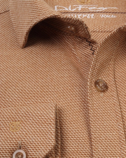 Bronze Wool Shirt