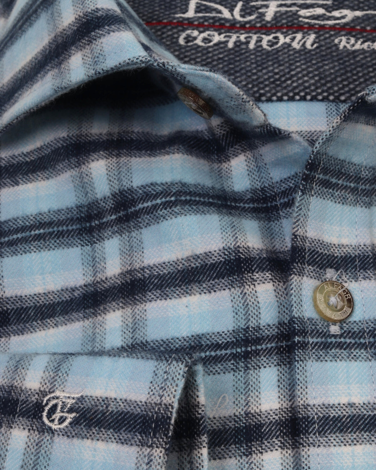 Baby Blue Wool Shirt