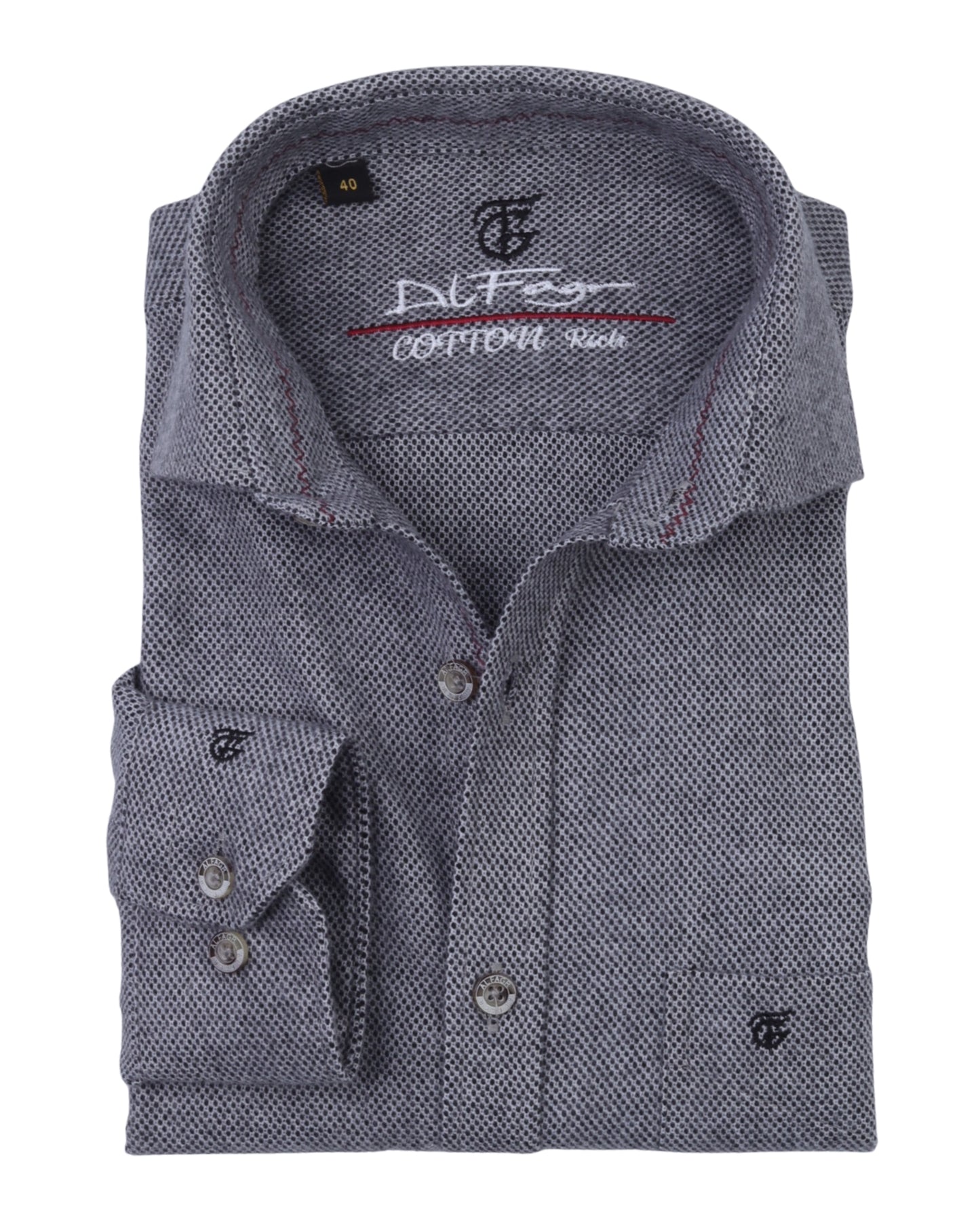 Grey Wool Shirt