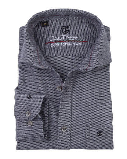Grey Wool Shirt