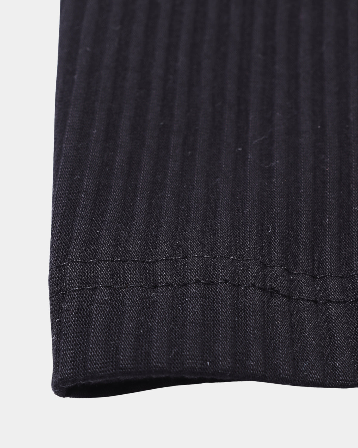 Round Ribbed T-Shirt
